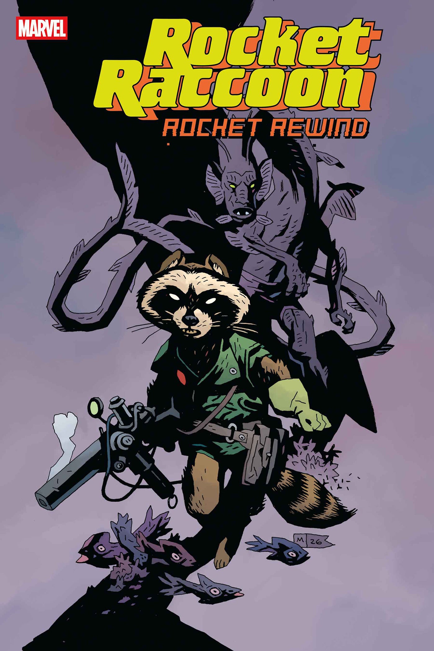 07/29/2026 ROCKET RACCOON: ROCKET REWIND #1 MIKE MIGNOLA VARIANT MARVEL