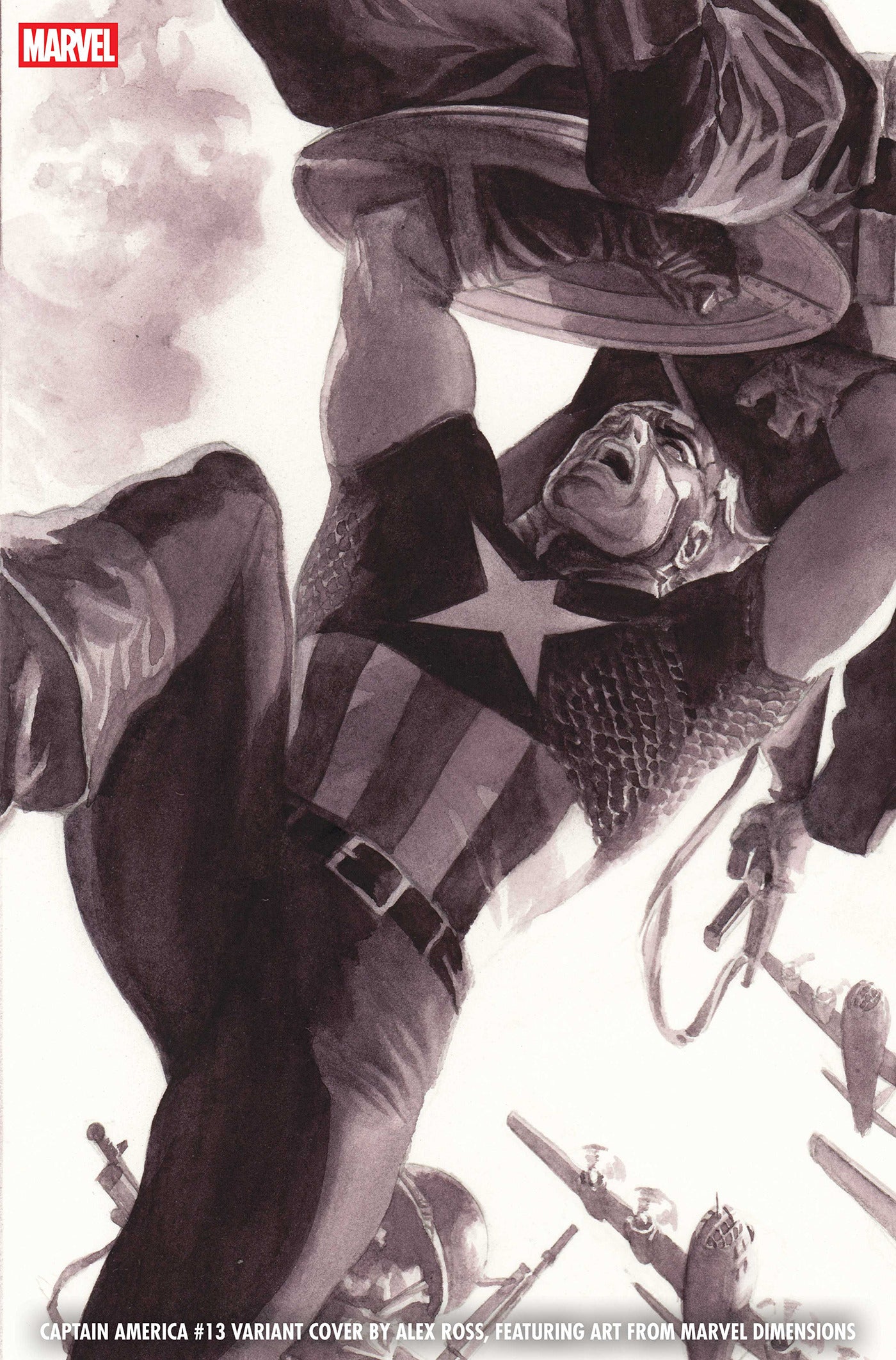 07/15/2026 CAPTAIN AMERICA #13 ALEX ROSS MARVEL DIMENSIONS VARIANT [ARM] MARVEL