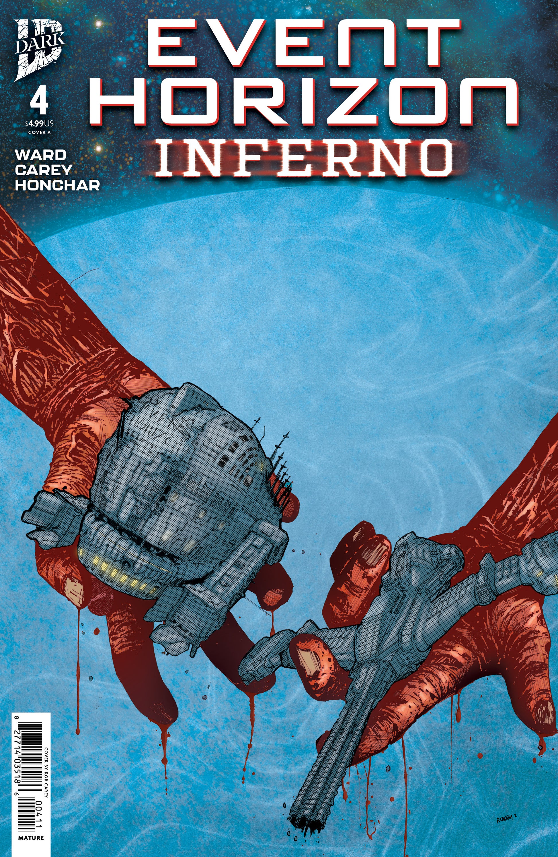 08/05/2026 Event Horizon: Inferno #4 Cover A (Carey) IDW PUBLISHING