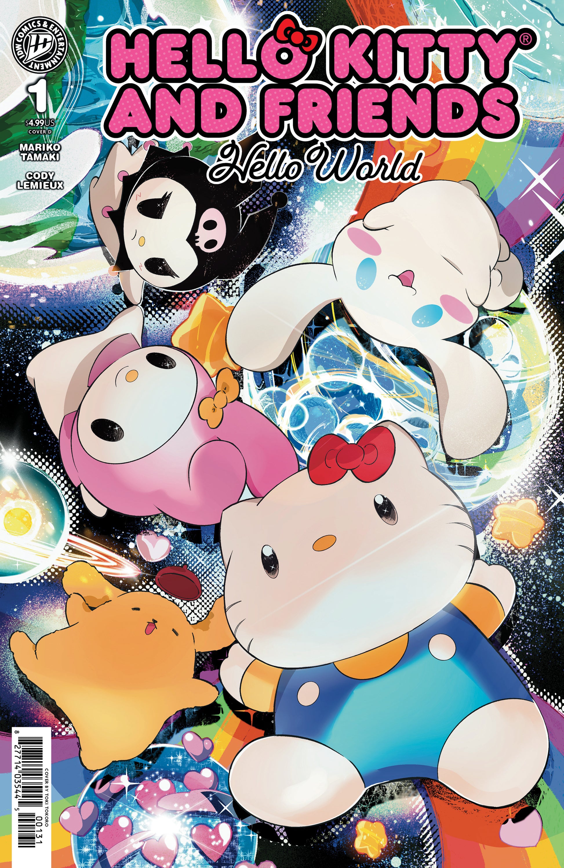 08/12/2026 Hello Kitty and Friends: Hello World! #1 Variant D (Tokitokoro) IDW PUBLISHING
