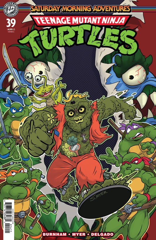 07/29/2026 Teenage Mutant Ninja Turtles: Saturday Morning Adventures #39 Cover A (Myer) IDW PUBLISHING