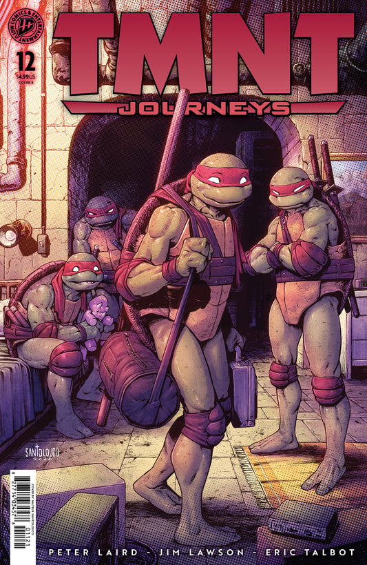 08/05/2026 TMNT: Journeys #12 Variant B (Santolouco) IDW PUBLISHING