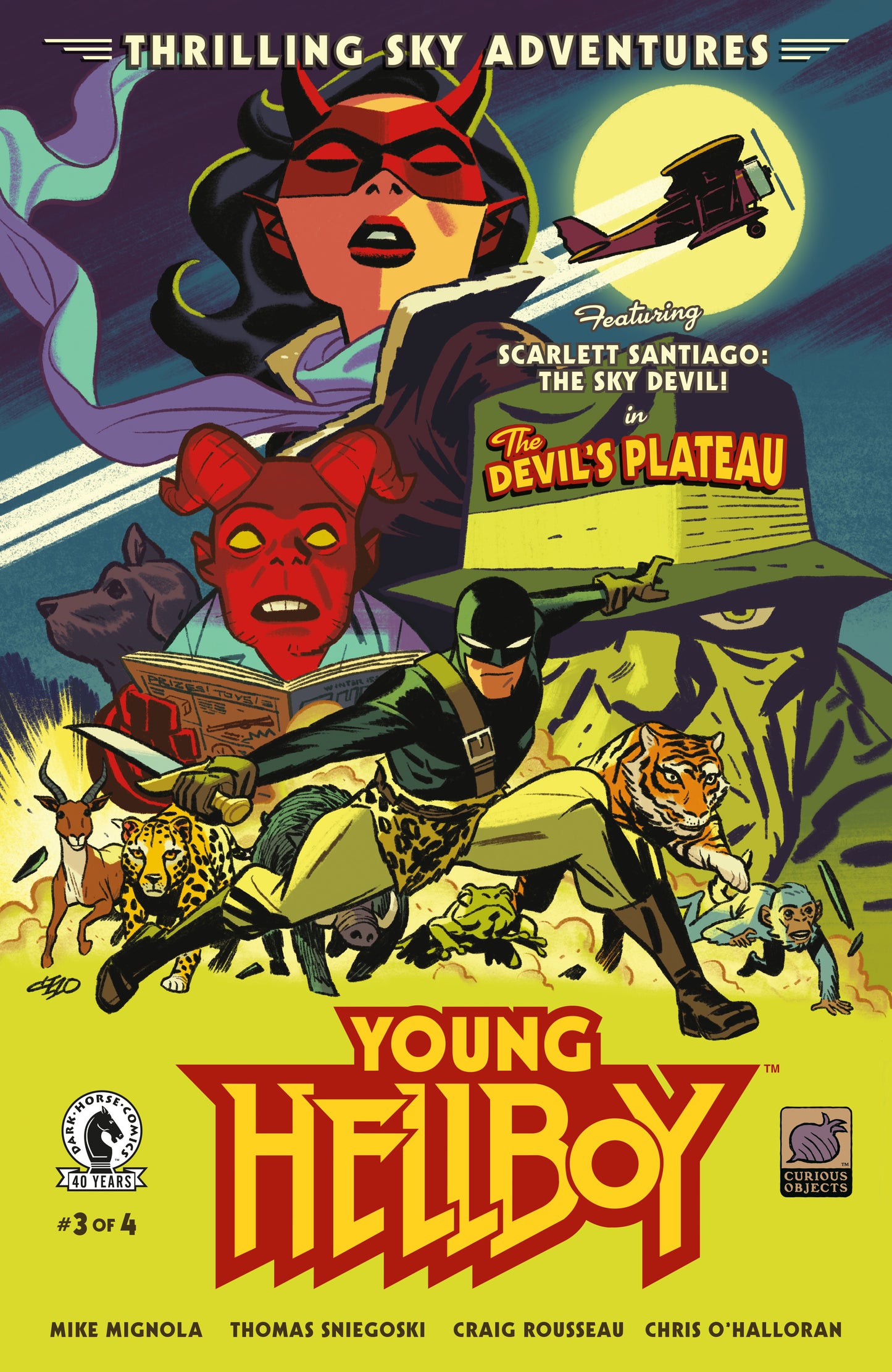 08/05/2026 Young Hellboy: Thrilling Sky Adventures #3 (CVR B) (Michael Cho) DARK HORSE COMICS