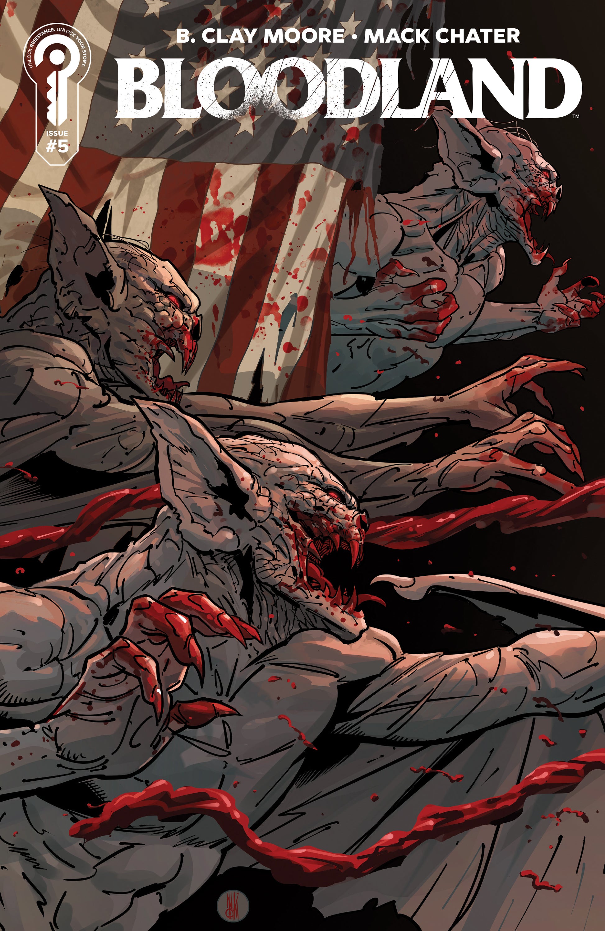 07/08/2026 Bloodland #5 Cover B Inaki Miranda IGNITION PRESS