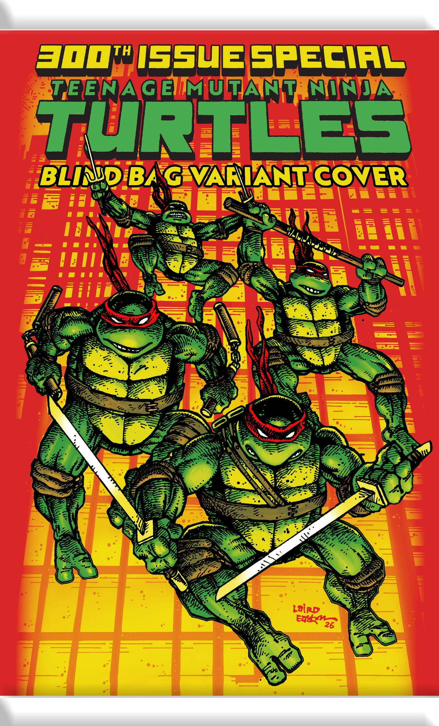 07/22/2026 TEENAGE MUTANT NINJA TURTLES #20 300TH ISSUE SPECIAL BLIND BAG F VARIANT 10 PACK IDW PUBLISHING