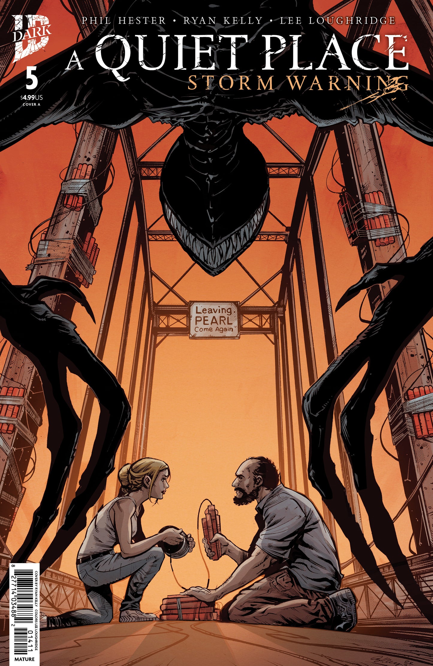07/22/2026 A Quiet Place: Storm Warning #5 Cover A (Kelly) IDW PUBLISHING