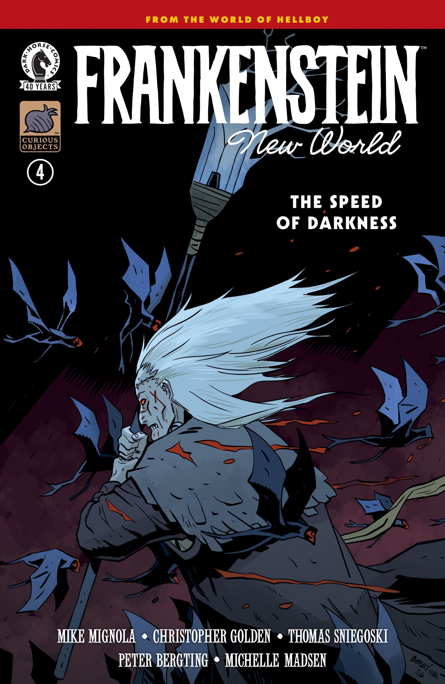 08/05/2026 Frankenstein: New World--The Speed of Darkness #4 (CVR A) (Peter Bergting) DARK HORSE COMICS