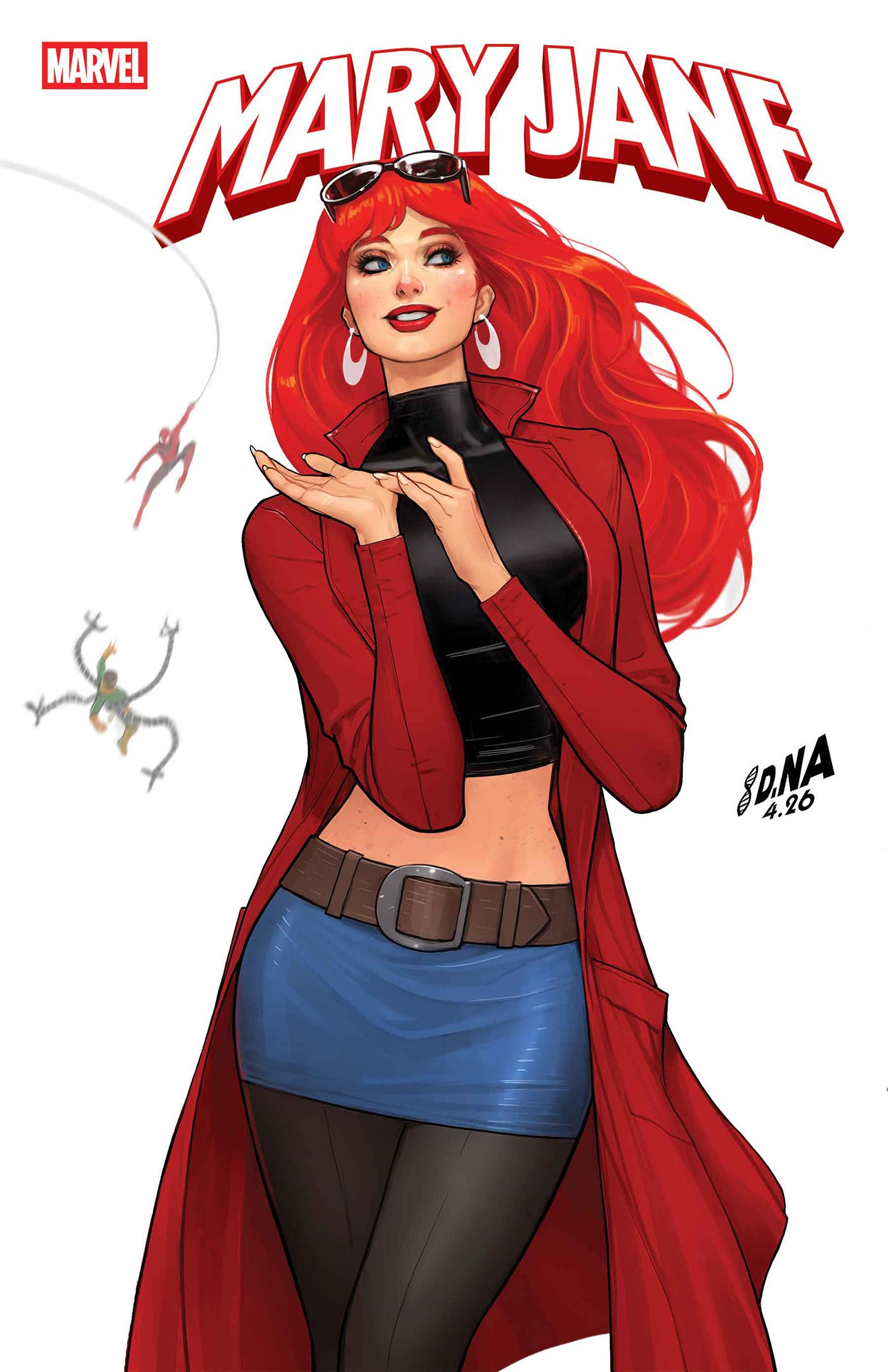 08/05/2026 MARY JANE: FACE IT, TIGER #1 DAVID NAKAYAMA VARIANT MARVEL