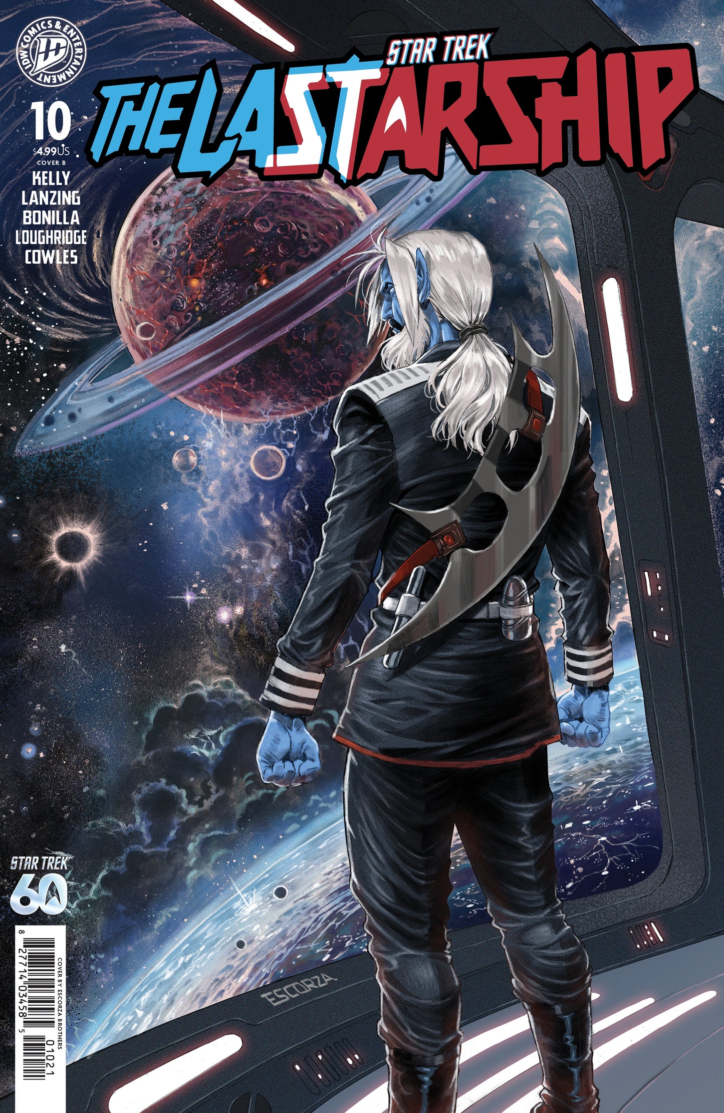 08/19/2026 Star Trek: The Last Starship #10 Variant B (Escorza Brothers) IDW PUBLISHING