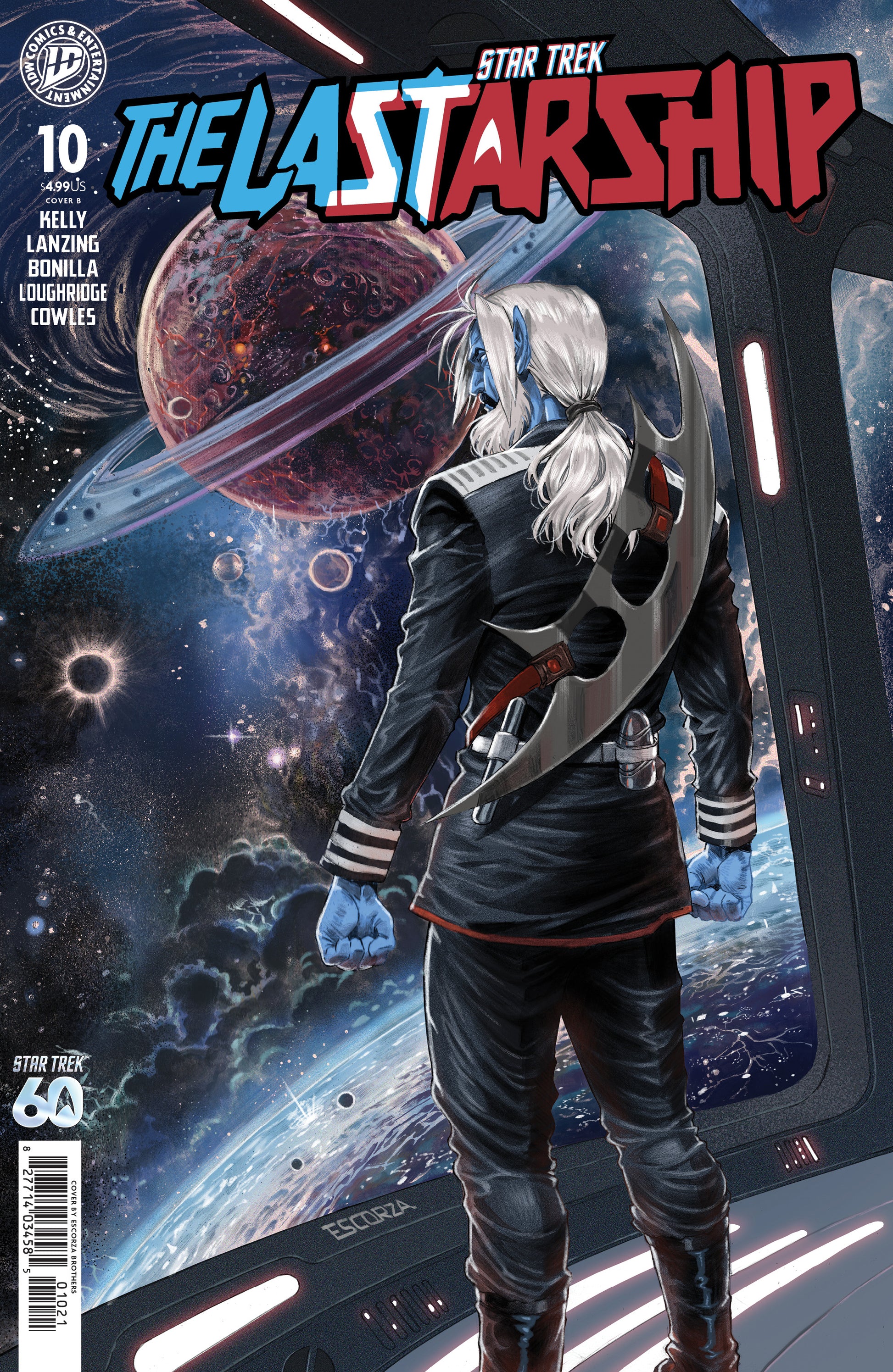 08/19/2026 Star Trek: The Last Starship #10 Variant B (Escorza Brothers) IDW PUBLISHING