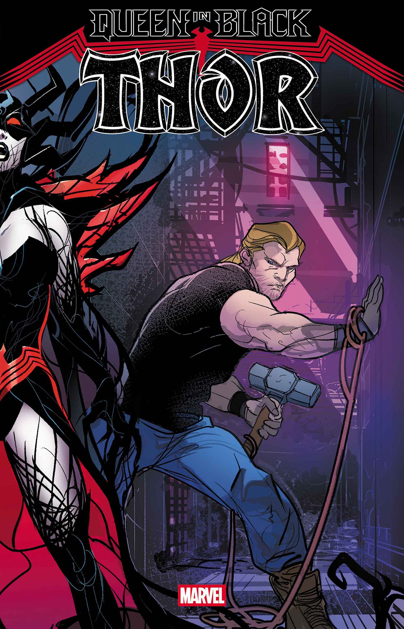 08/12/2026 QUEEN IN BLACK: THOR #1 [QIB] MARVEL