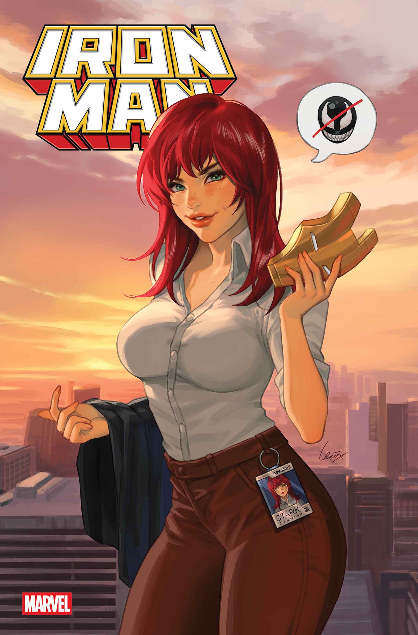 08/05/2026 IRON MAN #8 LEIRIX MARY JANE WATSON VARIANT MARVEL