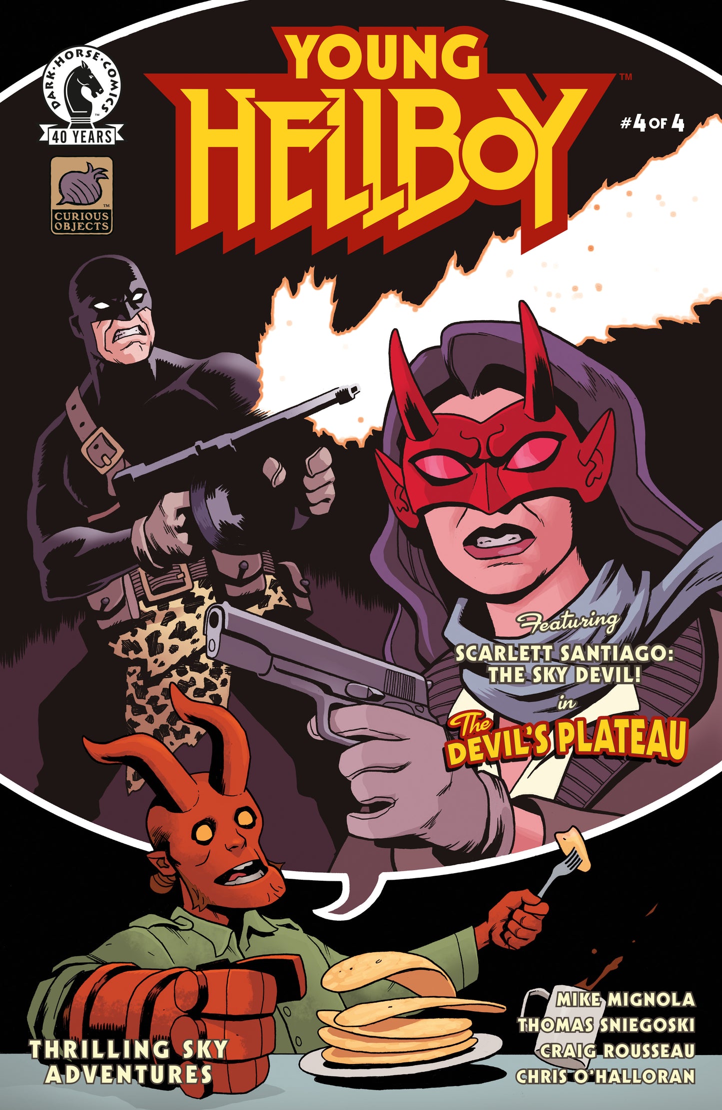 09/16/2026 Young Hellboy: Thrilling Sky Adventures #4 (CVR B) (Ben Stenbeck) DARK HORSE COMICS