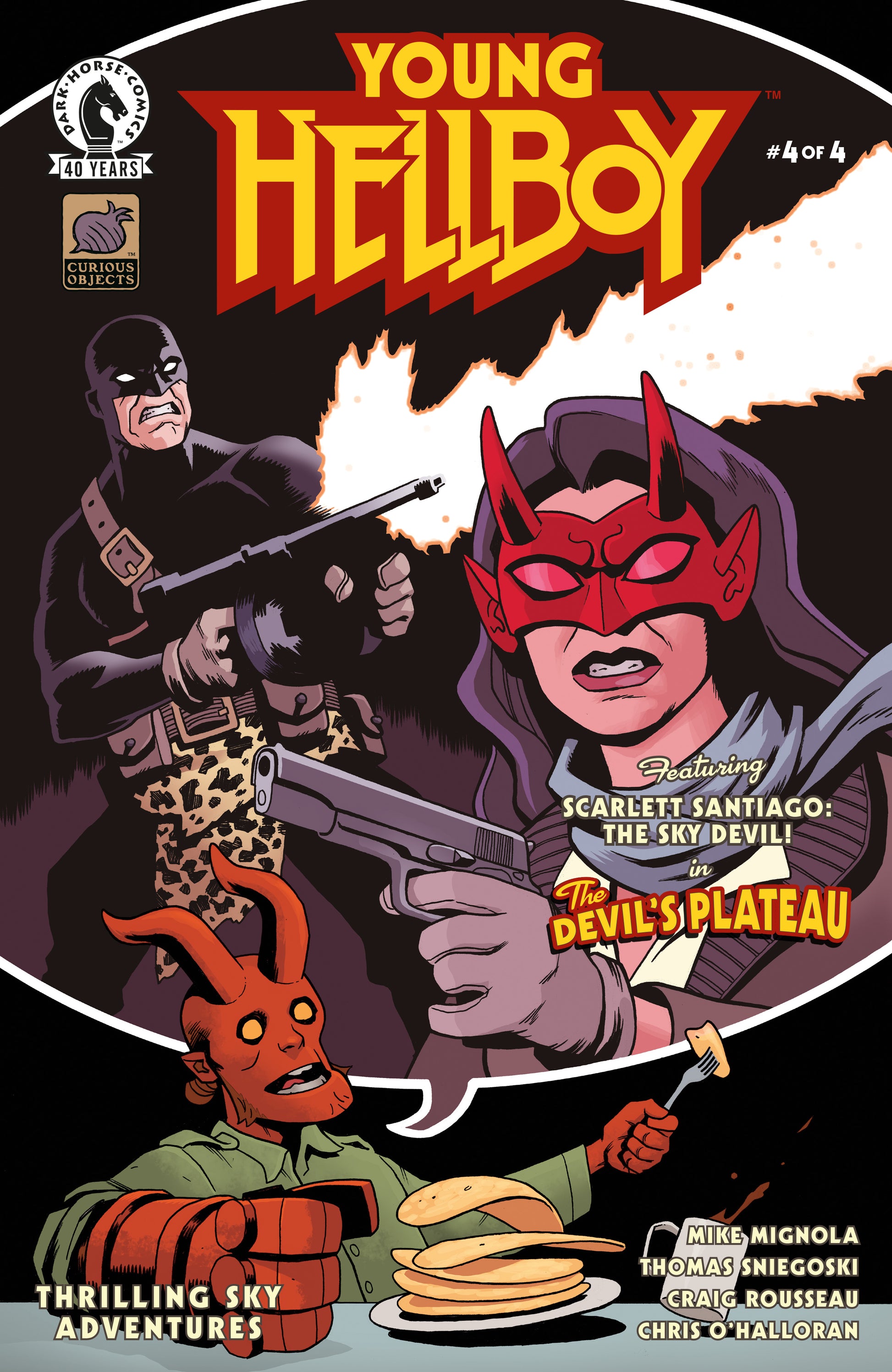 09/16/2026 Young Hellboy: Thrilling Sky Adventures #4 (CVR B) (Ben Stenbeck) DARK HORSE COMICS