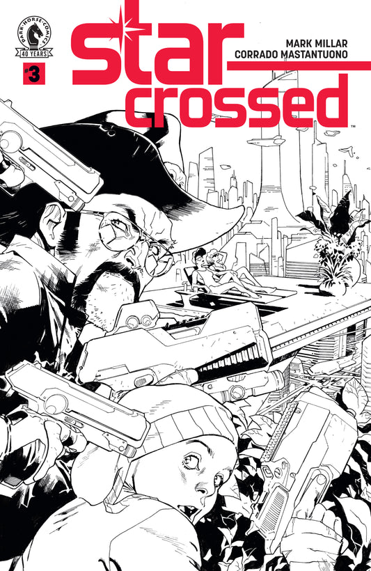 09/23/2026 Star-Crossed #3 (CVR B) (B&W) (Stuart Immonen) DARK HORSE COMICS