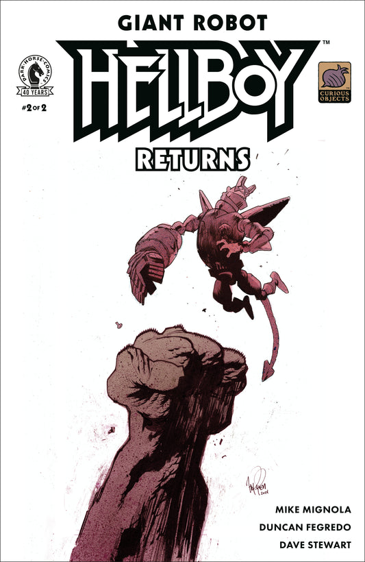 09/02/2026 Giant Robot Hellboy Returns #2 (CVR B) (James Harren) DARK HORSE COMICS