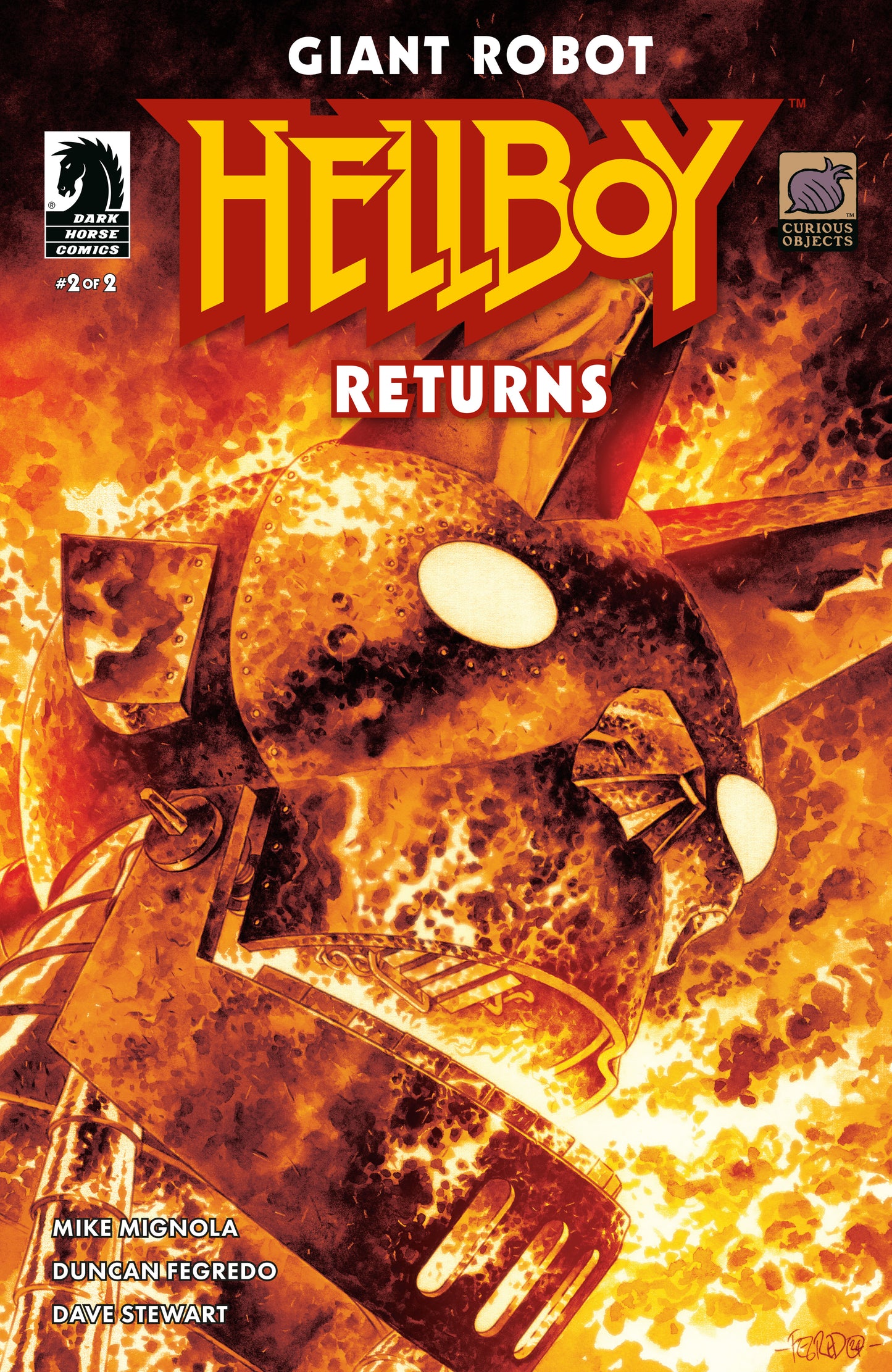 09/02/2026 Giant Robot Hellboy Returns #2 (CVR A) (Duncan Fegredo) DARK HORSE COMICS