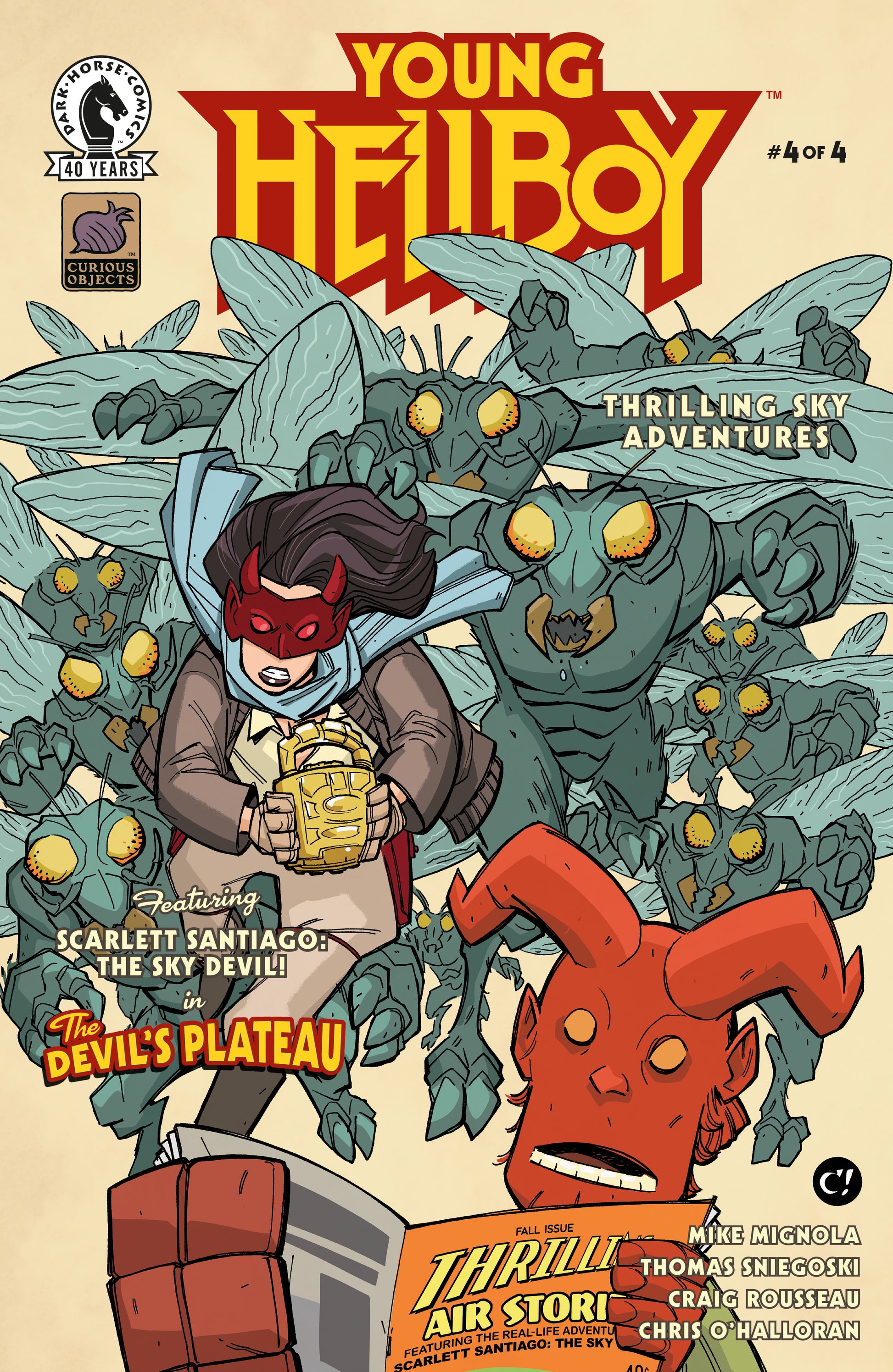 09/16/2026 Young Hellboy: Thrilling Sky Adventures #4 (CVR A) (Craig Rousseau) DARK HORSE COMICS