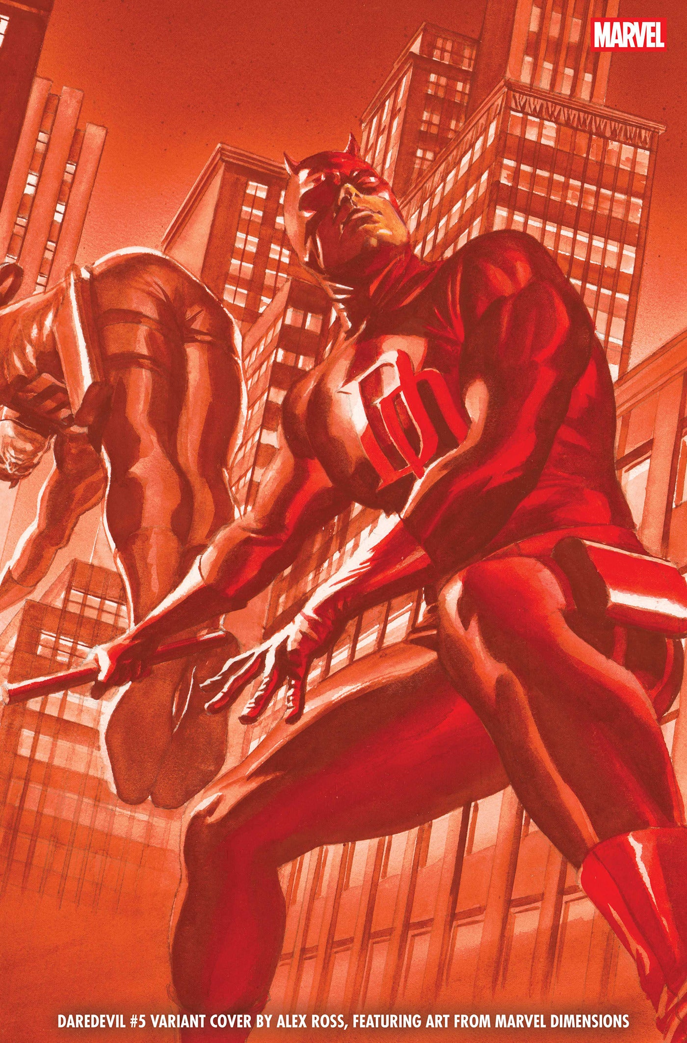 08/19/2026 DAREDEVIL #5 ALEX ROSS MARVEL DIMENSIONS VARIANT MARVEL