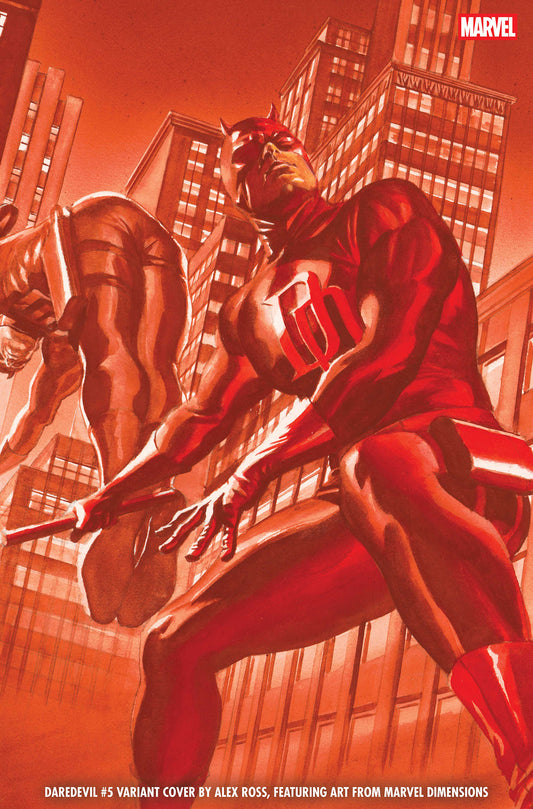 08/19/2026 DAREDEVIL #5 ALEX ROSS MARVEL DIMENSIONS VARIANT MARVEL