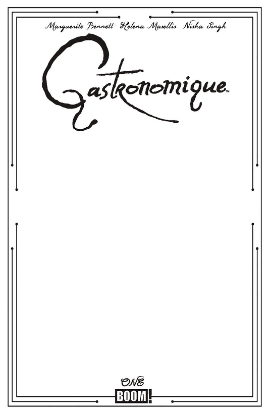 08/12/2026 Gastronomique #1 D Blank Sketch Variant BOOM ENTERTAINMENT