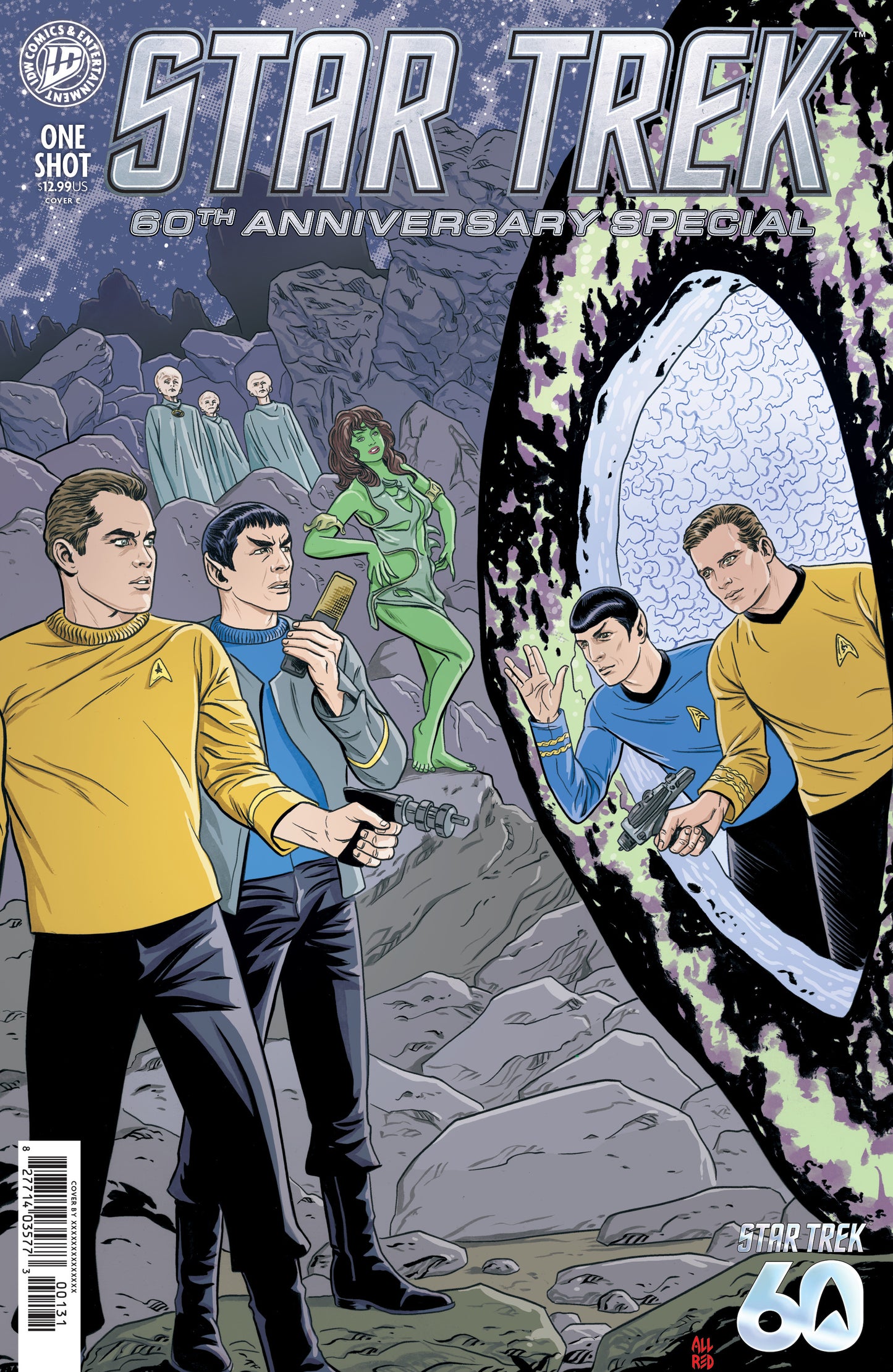 09/02/2026 Star Trek: 60th Anniversary Special Variant C Foil (Allred) IDW PUBLISHING
