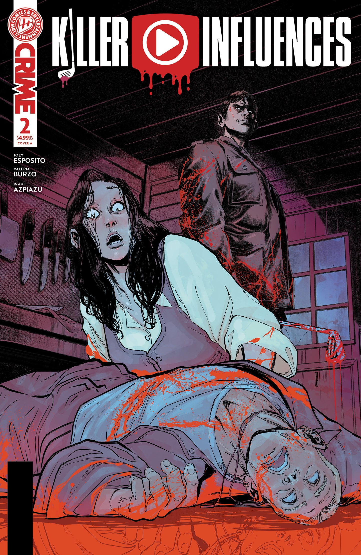08/19/2026 Killer Influences #2 Cover A (Baldeon) IDW PUBLISHING