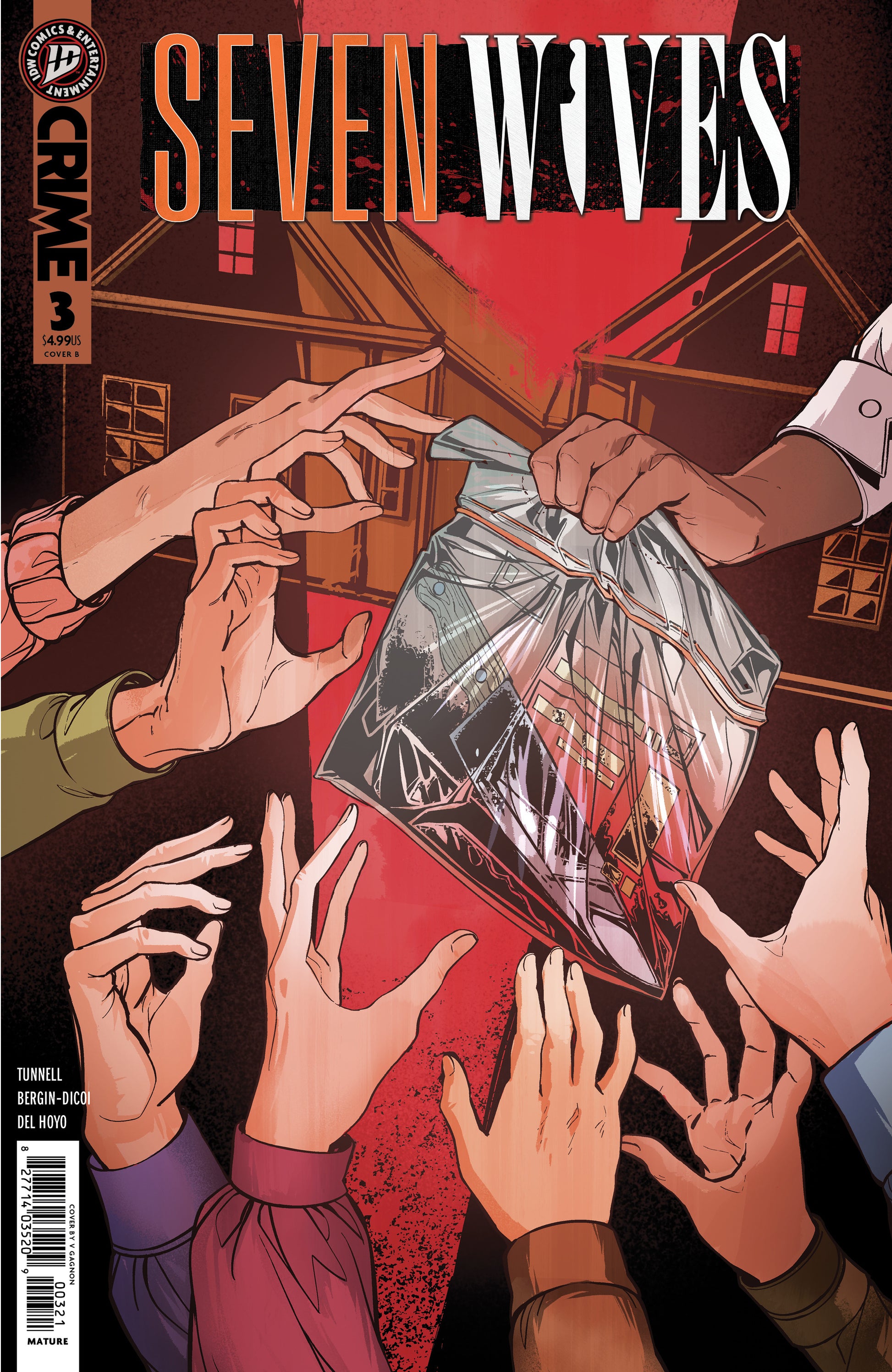 08/12/2026 Seven Wives #3 Variant B (Gagnon) IDW PUBLISHING