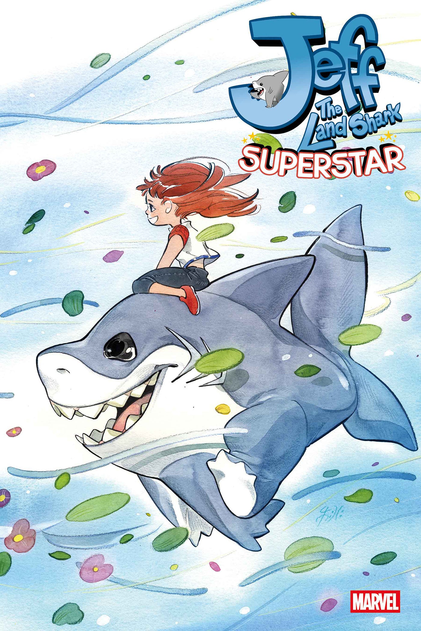 08/12/2026 JEFF THE LAND SHARK: SUPERSTAR #2 PEACH MOMOKO MARY JANE WATSON VARIANT MARVEL