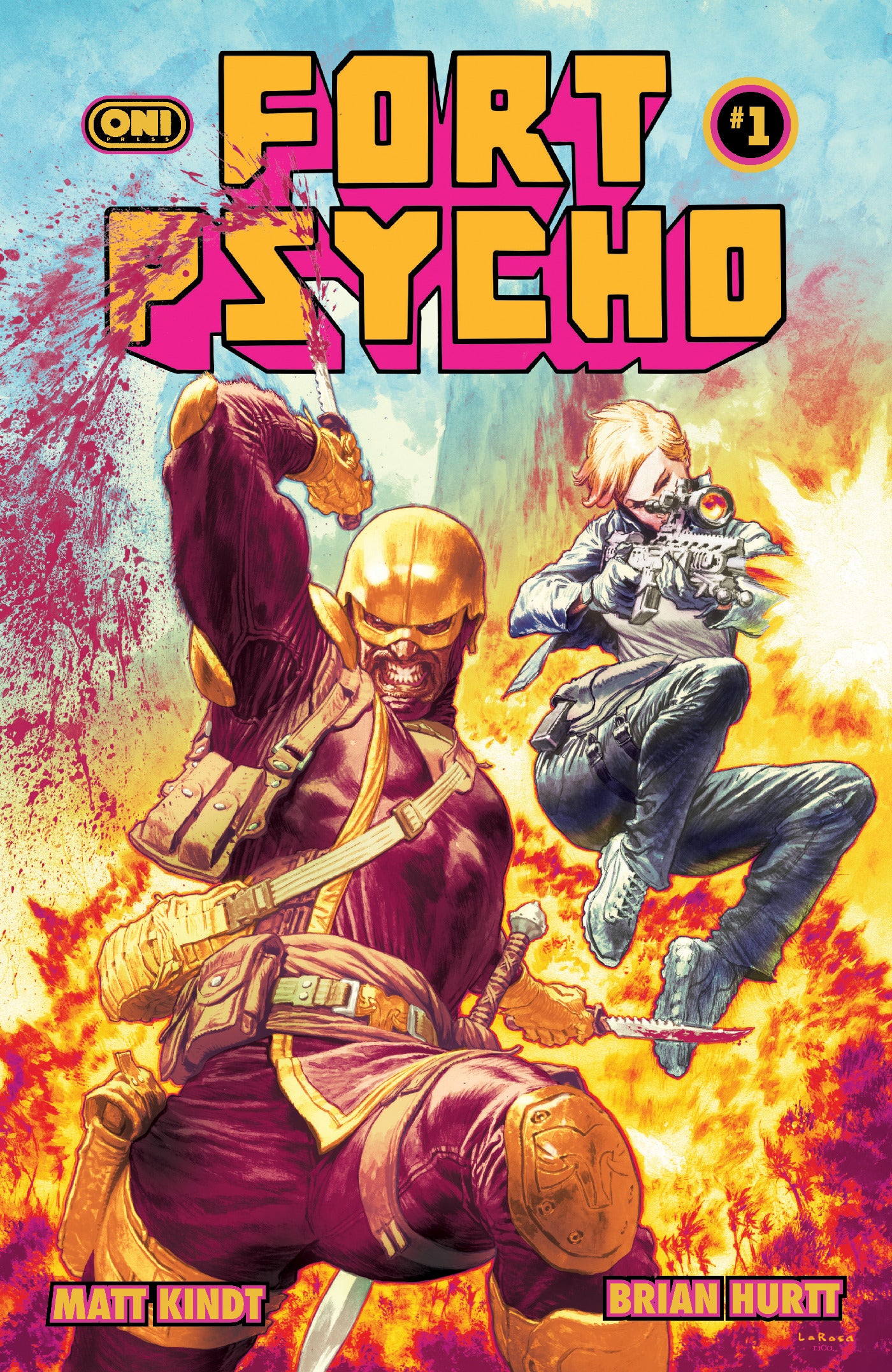 08/05/2026 FORT PSYCHO #1 CVR B LEWIS LAROSA VAR ONI PRESS