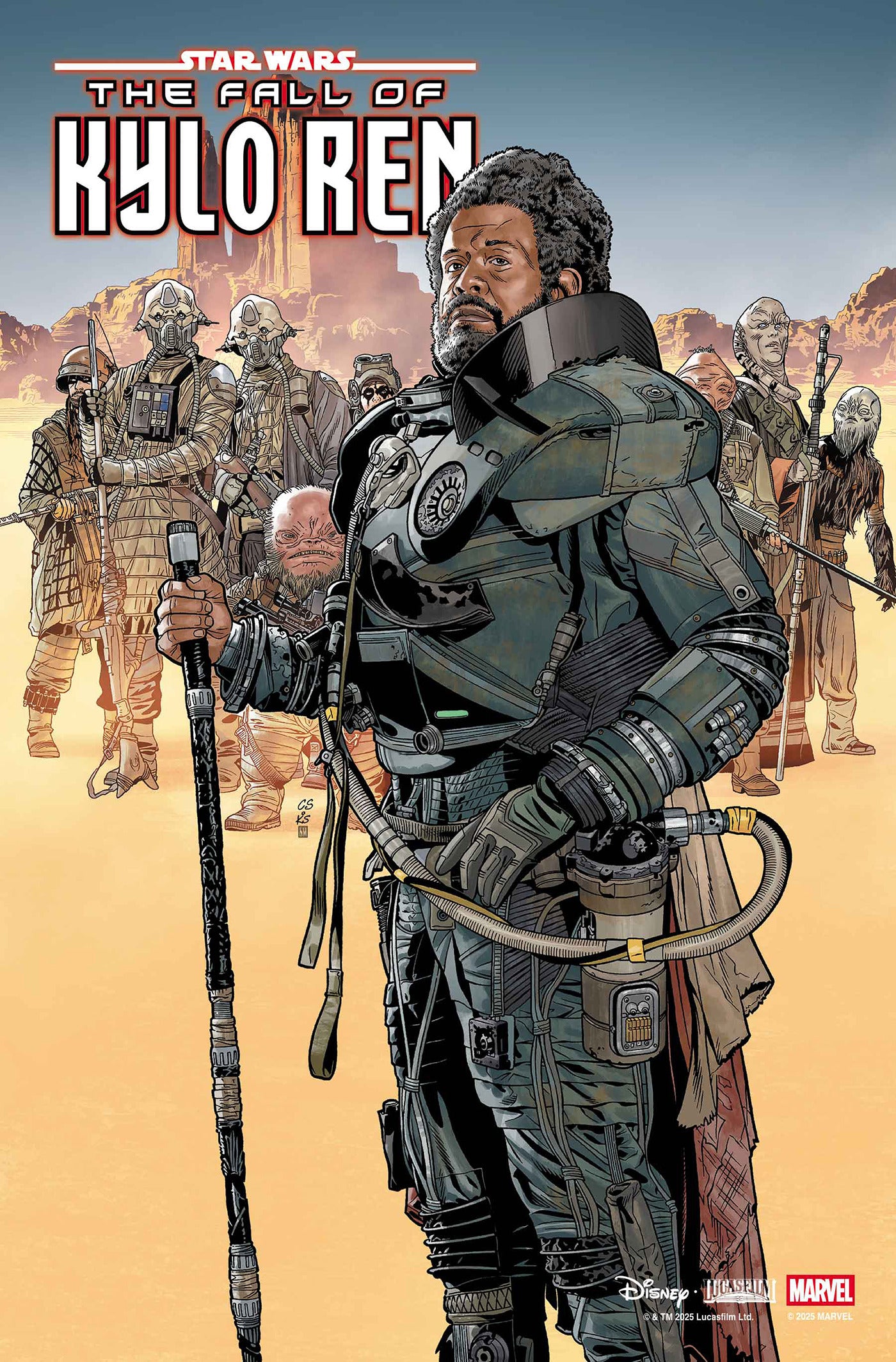 08/12/2026 STAR WARS: THE FALL OF KYLO REN #1 CHRIS SPROUSE ROGUE ONE 10TH ANNIVERSARY VARIANT MARVEL