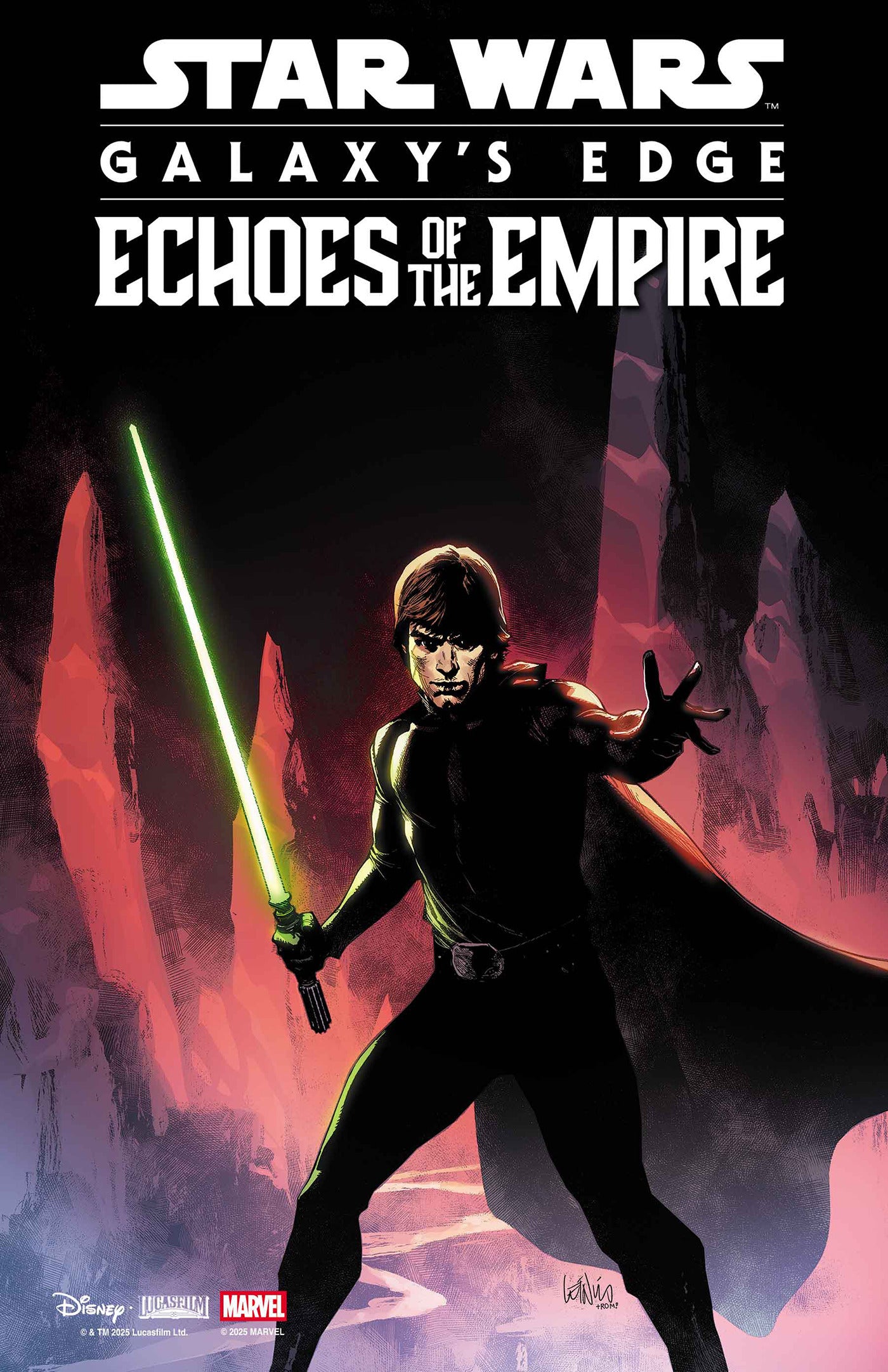 08/19/2026 STAR WARS: GALAXY'S EDGE - ECHOES OF THE EMPIRE #5 LEINIL YU CHARACTER VARIANT MARVEL