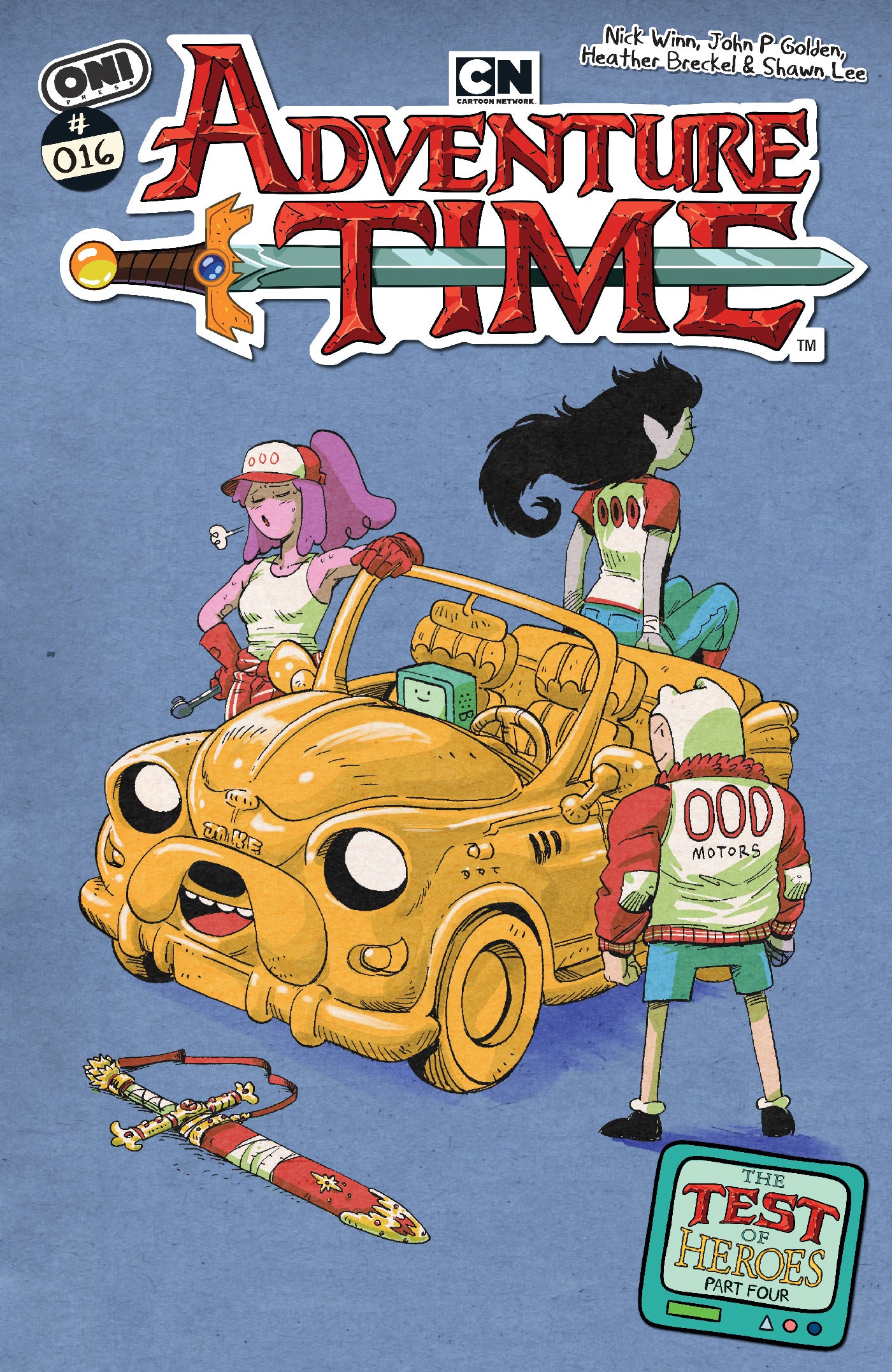 08/19/2026 ADVENTURE TIME (2025) #16 CVR B JOHN P GOLDEN VAR ONI PRESS