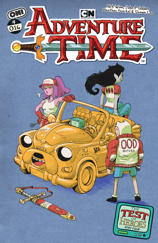 08/19/2026 ADVENTURE TIME (2025) #16 CVR B JOHN P GOLDEN VAR ONI PRESS