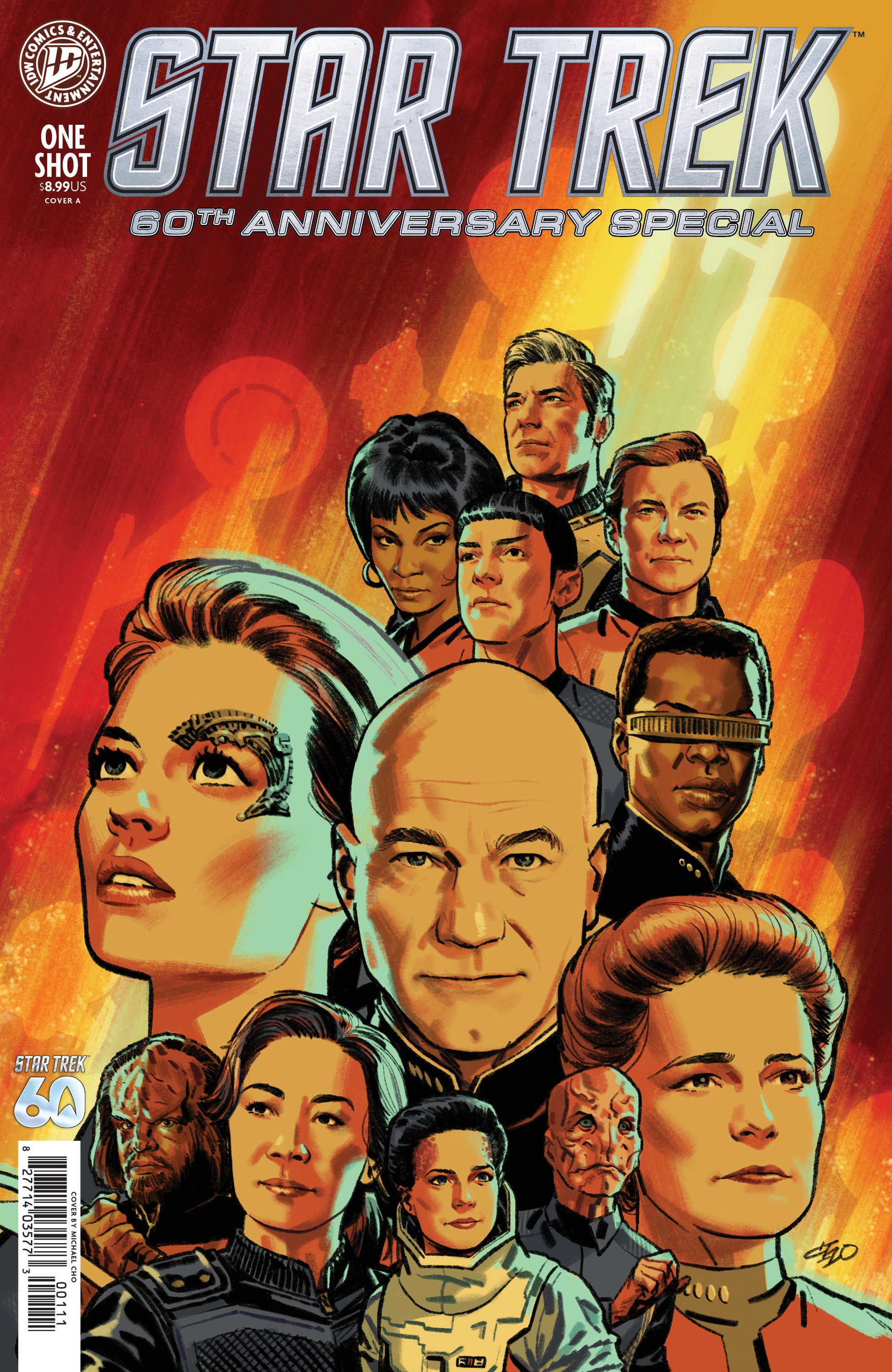 09/02/2026 Star Trek: 60th Anniversary Special Cover A (Cho) IDW PUBLISHING