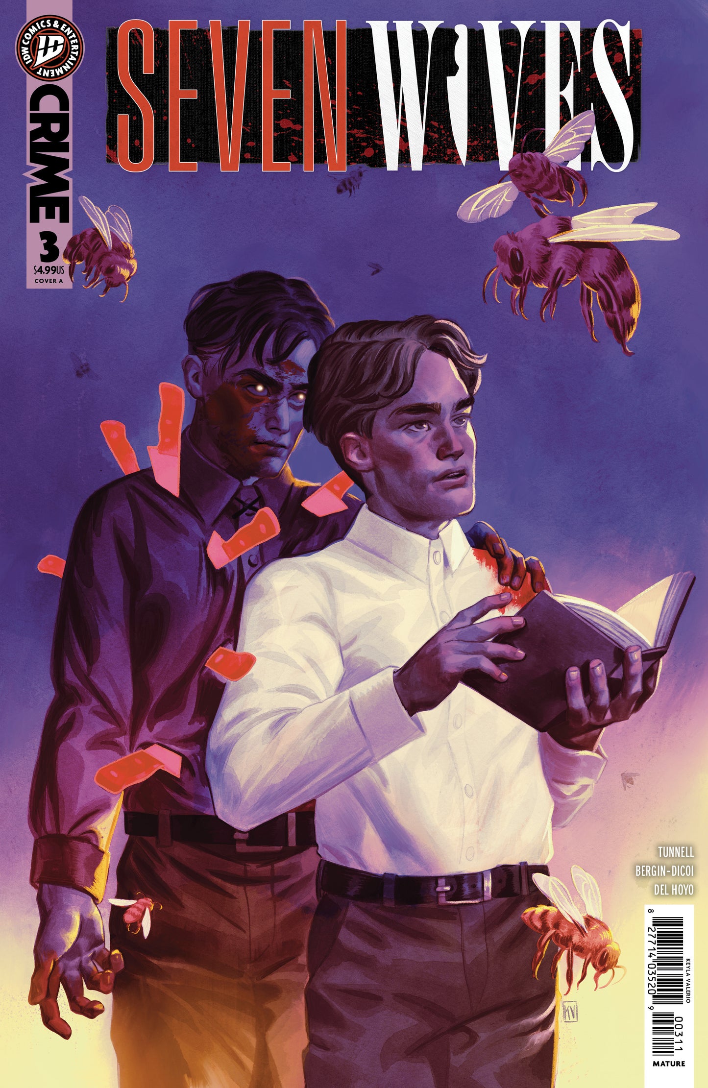 08/12/2026 Seven Wives #3 Cover A (Valerio) IDW PUBLISHING