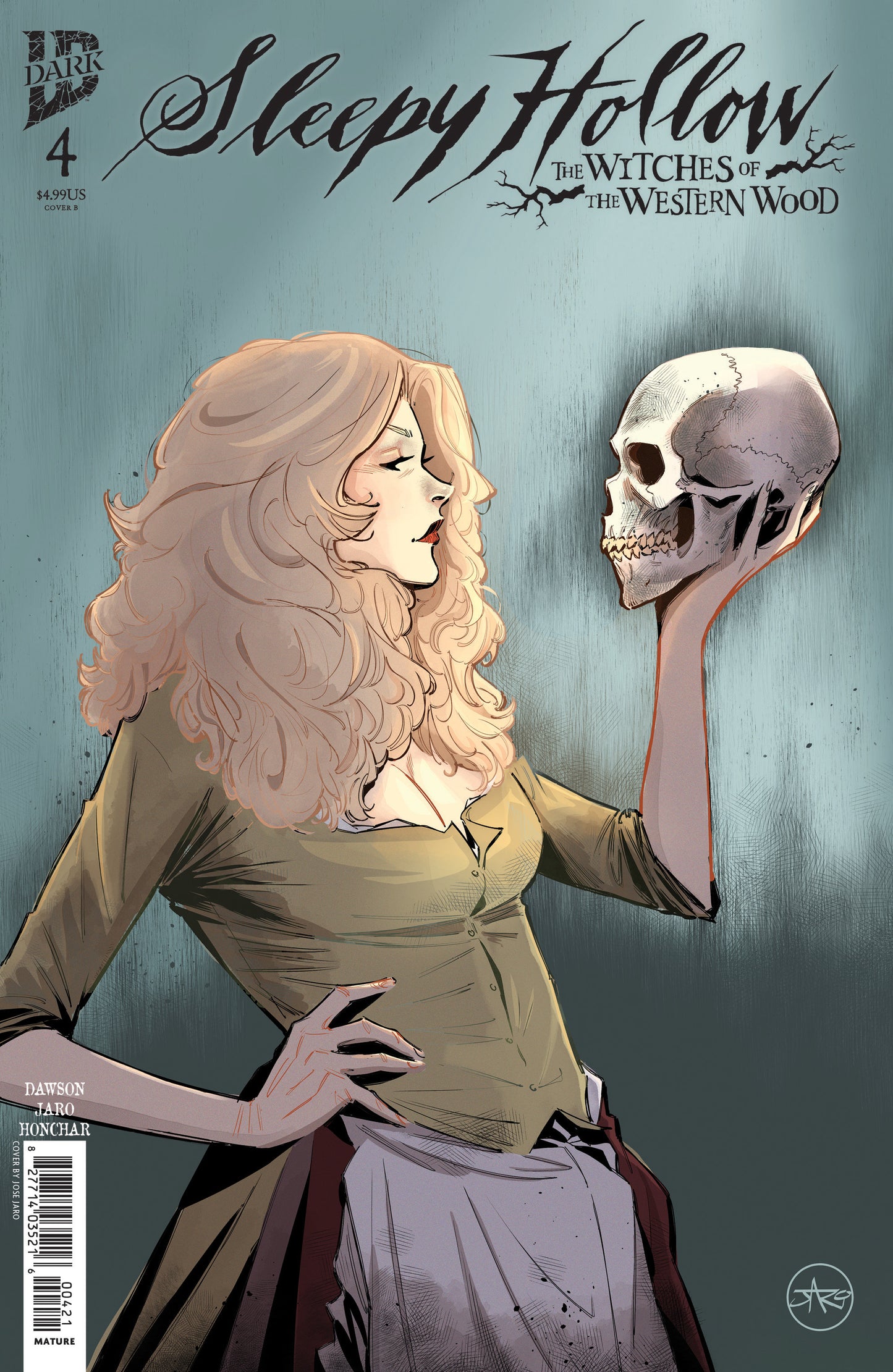 08/19/2026 Sleepy Hollow: The Witches of the Western Wood #4 Variant B (Jaro) IDW PUBLISHING