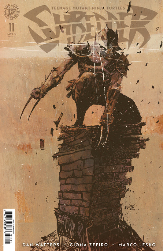 08/19/2026 Teenage Mutant Ninja Turtles: Shredder #11 Variant C (Wood) IDW PUBLISHING