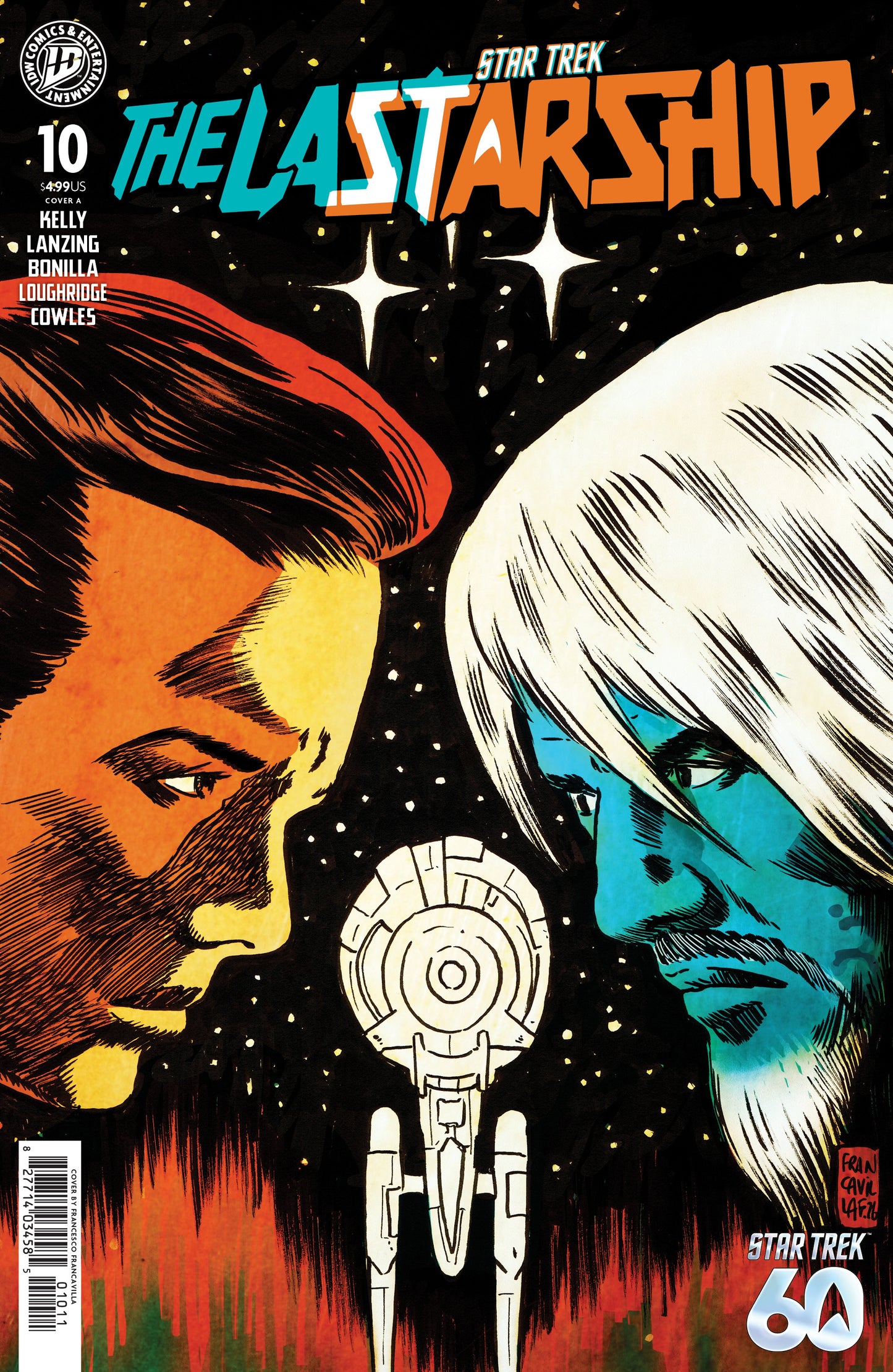 08/19/2026 Star Trek: The Last Starship #10 Cover A (Francavilla) IDW PUBLISHING