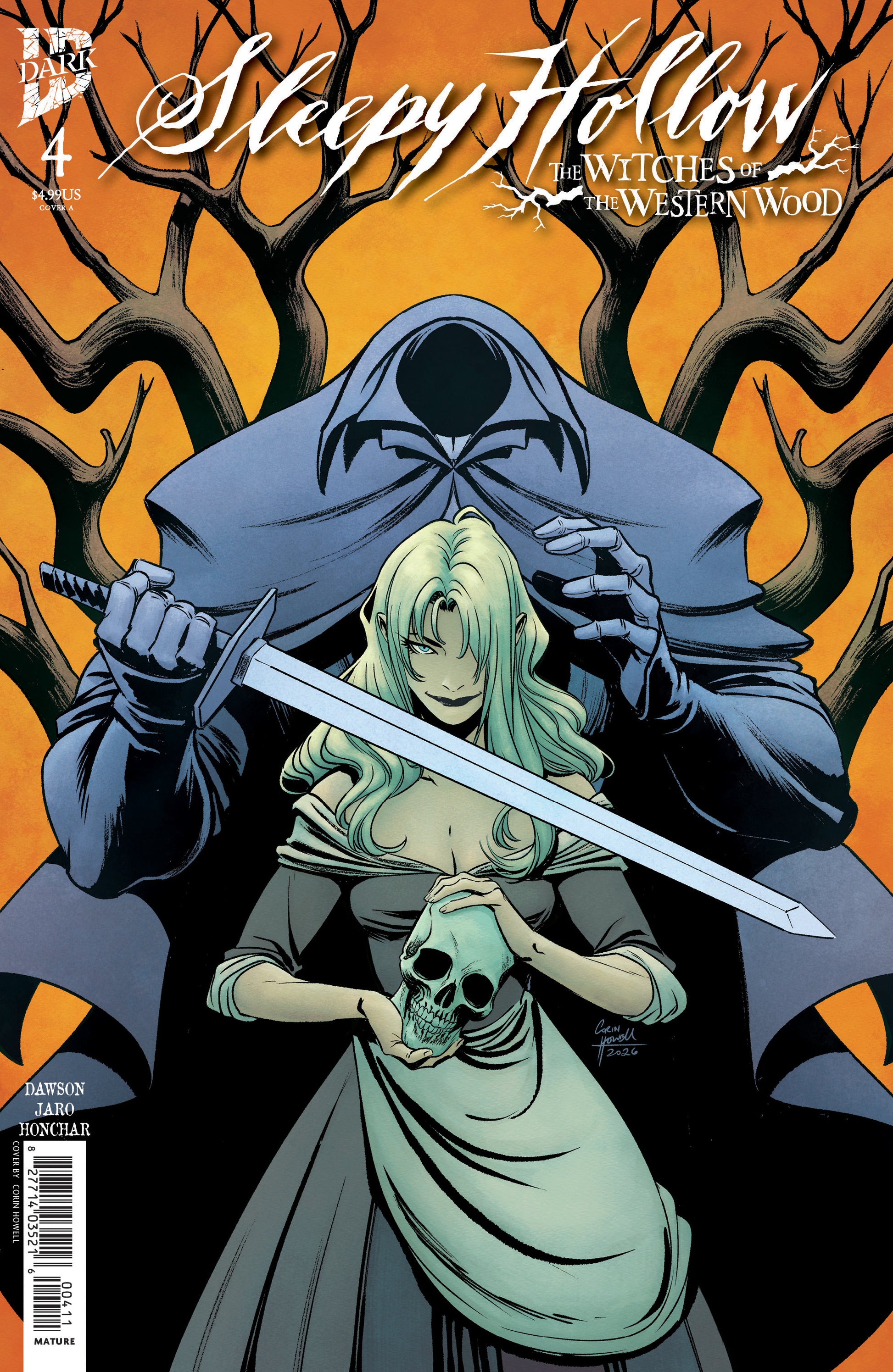 08/19/2026 Sleepy Hollow: The Witches of the Western Wood #4 Cover A (Howell) IDW PUBLISHING