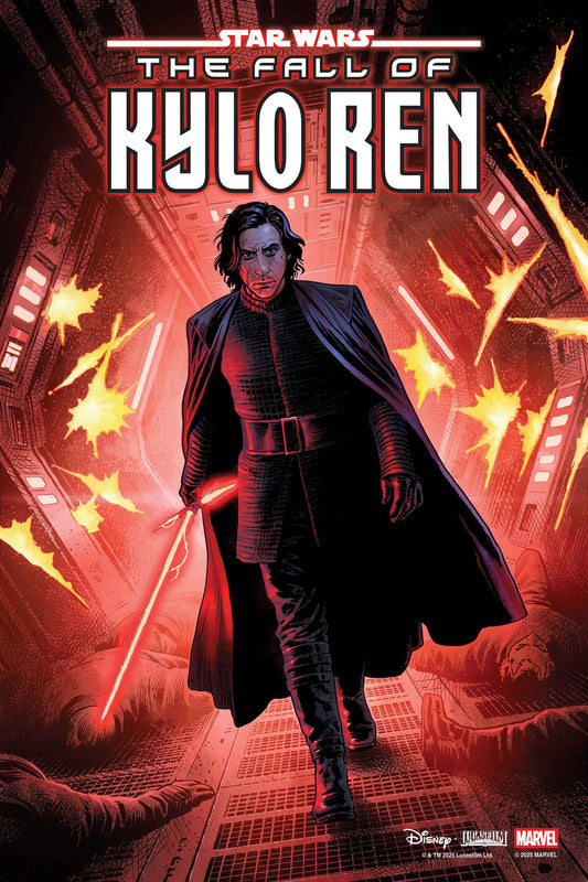 08/12/2026 STAR WARS: THE FALL OF KYLO REN #1 LUKE ROSS VARIANT MARVEL