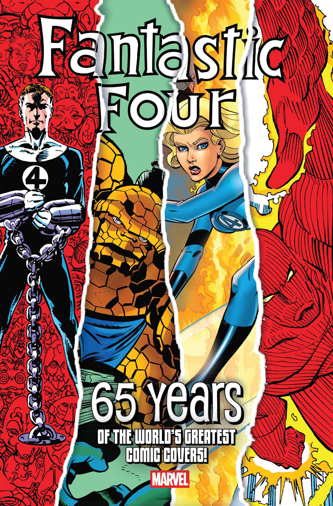 08/05/2026 FANTASTIC FOUR: 65 YEARS OF THE WORLD'S GREATEST COMIC COVERS! #1 MARVEL
