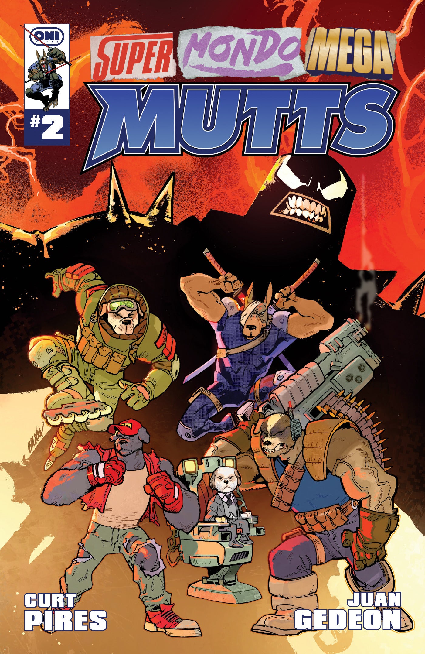 08/26/2026 SUPER MONDO MEGA MUTTS #2 CVR C BALAM VAR ONI PRESS