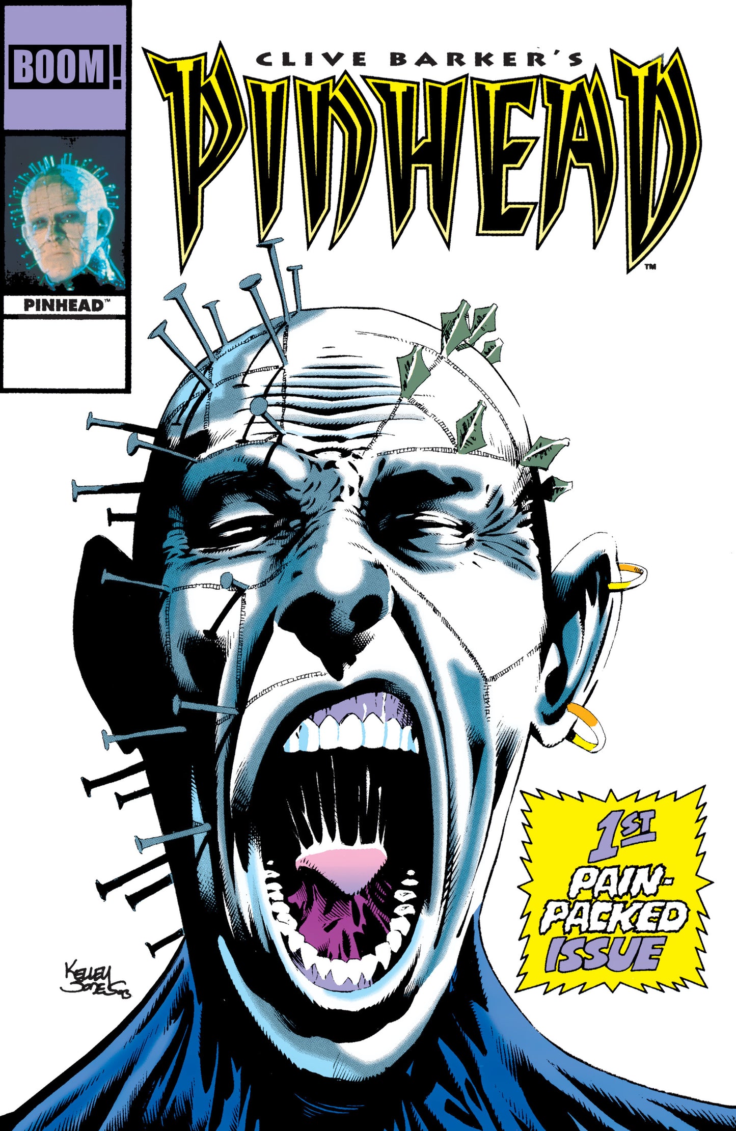 08/05/2026 Pinhead Facsimile Edition #1 A Main (Dressed, Jones) BOOM ENTERTAINMENT