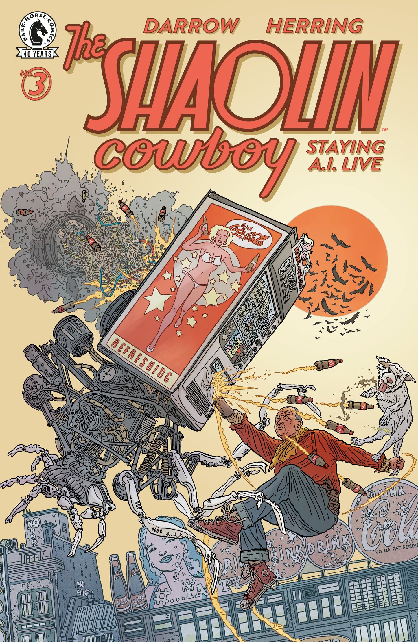 09/16/2026 Shaolin Cowboy: Staying A.I.Live #3 (CVR A) (Geof Darrow) DARK HORSE COMICS