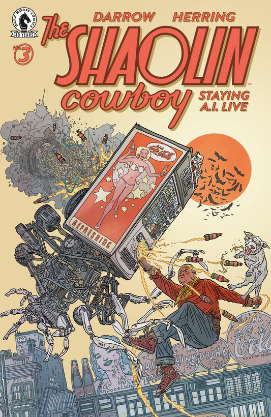 09/16/2026 Shaolin Cowboy: Staying A.I.Live #3 (CVR A) (Geof Darrow) DARK HORSE COMICS