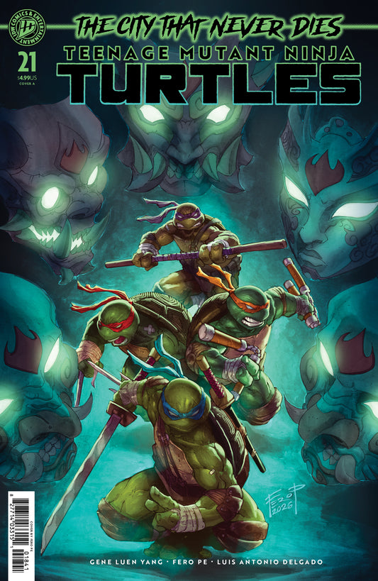 08/19/2026 Teenage Mutant Ninja Turtles #21 Cover A (Pe) IDW PUBLISHING