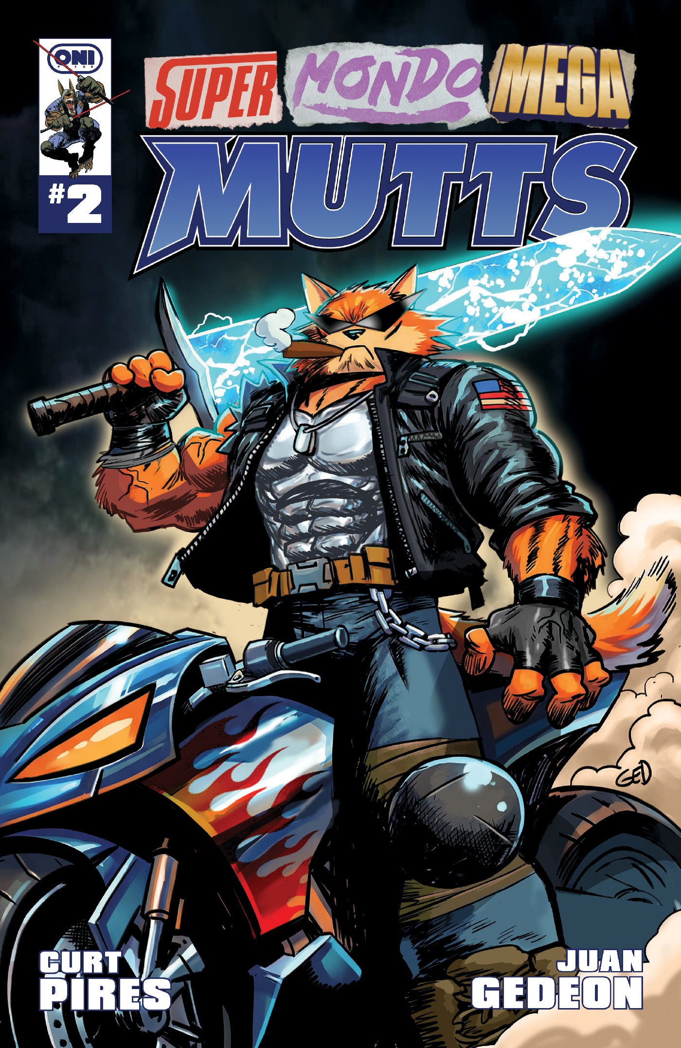 08/26/2026 SUPER MONDO MEGA MUTTS #2 CVR A JUAN GEDEON ONI PRESS