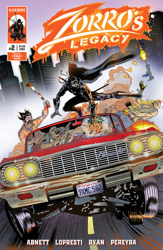 08/19/2026 Zorro's Legacy #2 Variant B (Moore) IDW PUBLISHING