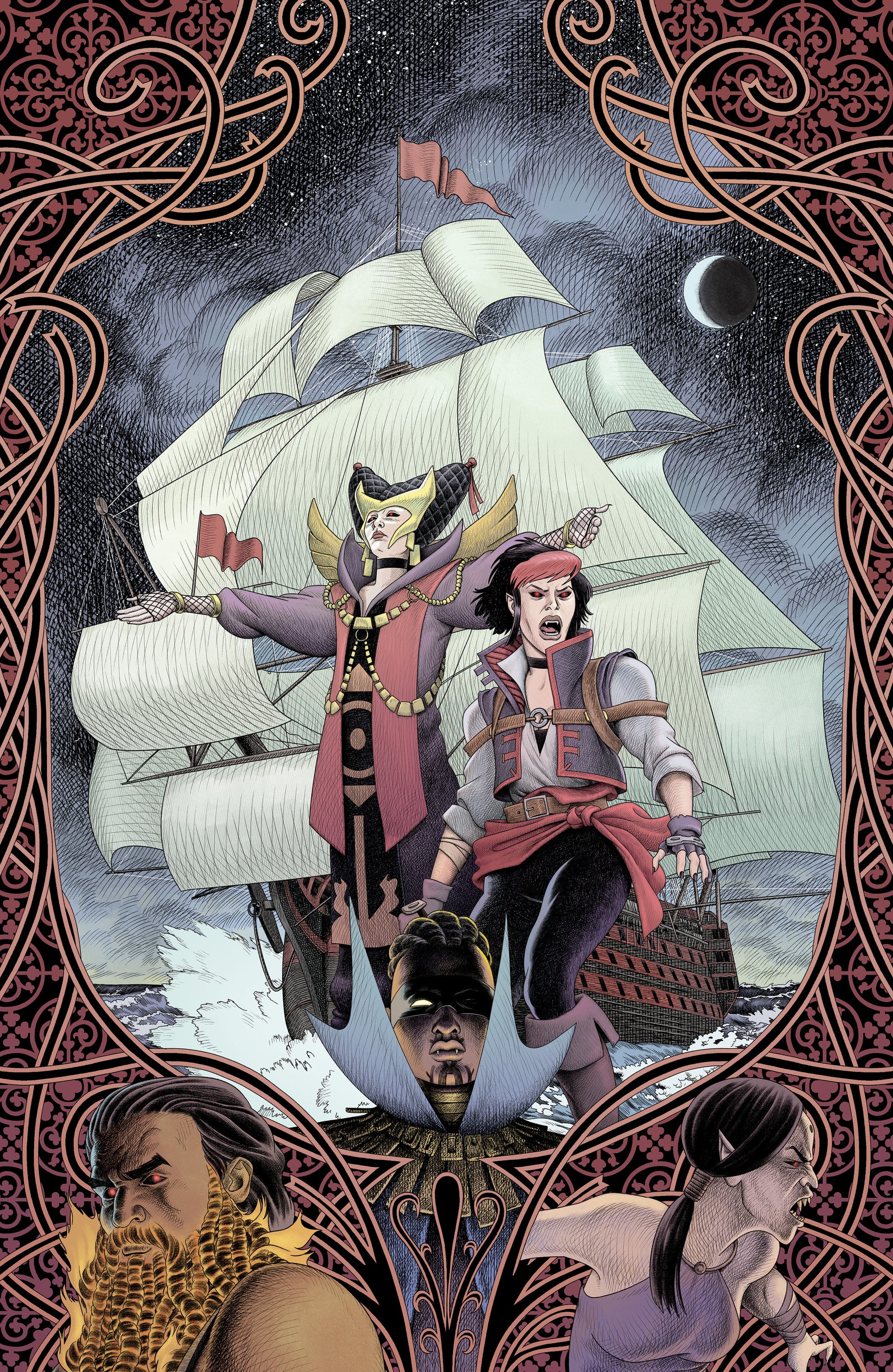 08/19/2026 Vampyrates! #2 G Unlimited Variant (Full Art, Pizzari) BOOM ENTERTAINMENT